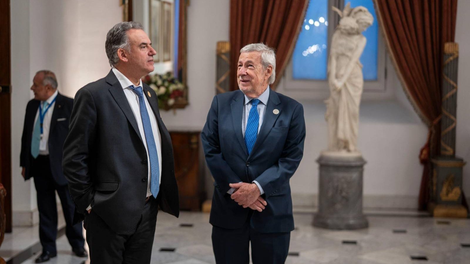 Canciller acompaña al Presidente Gabriel Boric en la Reunión de Alto Nivel: Democracia Siempre