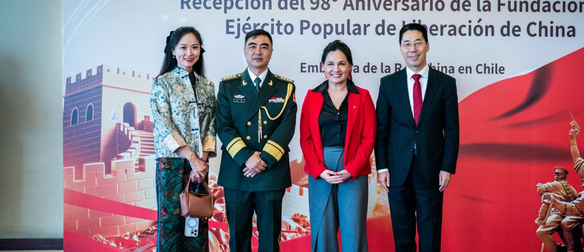 Subsecretaria participa en la conmemoración del 98° aniversario de la Fundación del Ejército Popular de Liberación de China