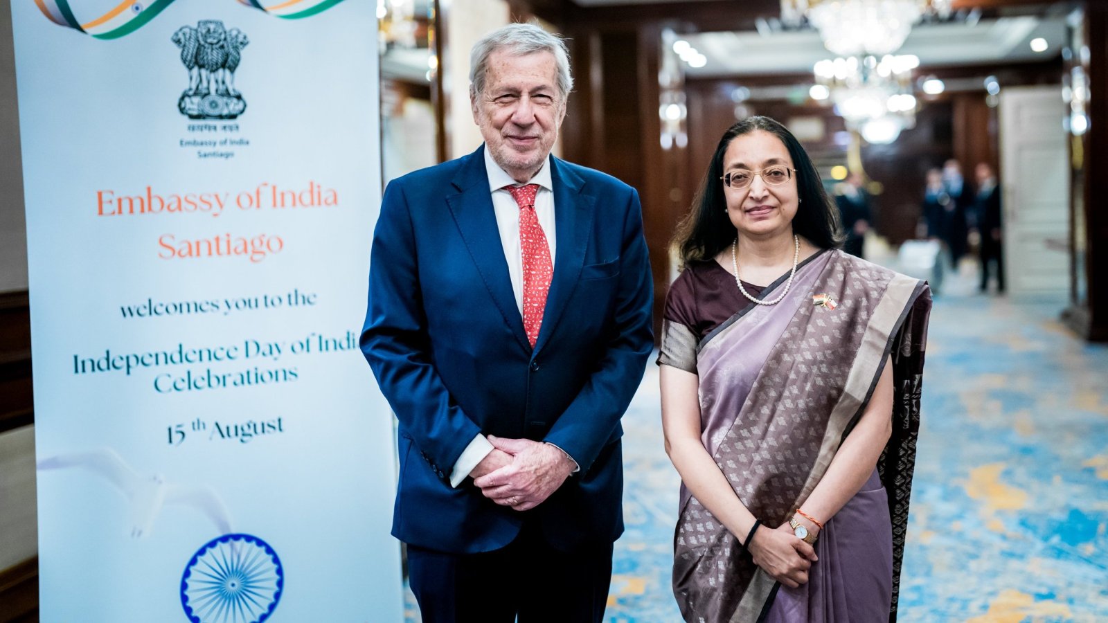 Canciller participa en aniversario de la independencia de India y destaca que Acuerdo de Asociación Económica Integral abrirá nuevas oportunidades para ambos países