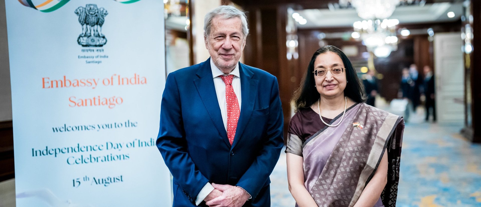 Canciller participa en aniversario de la independencia de India y destaca que Acuerdo de Asociación Económica Integral abrirá nuevas oportunidades para ambos países