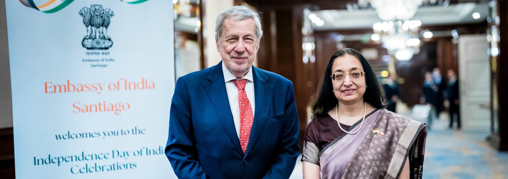 Canciller participa en aniversario de la independencia de India y destaca que Acuerdo de Asociación Económica Integral abrirá nuevas oportunidades para ambos países