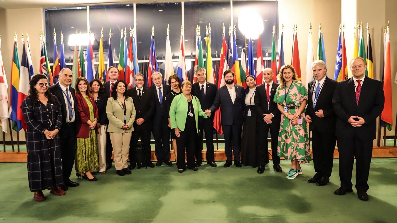 Canciller acompañó al Presidente Boric en la Asamblea General de Naciones Unidas donde se anunció la candidatura de Chile a la Secretaría General de la ONU
