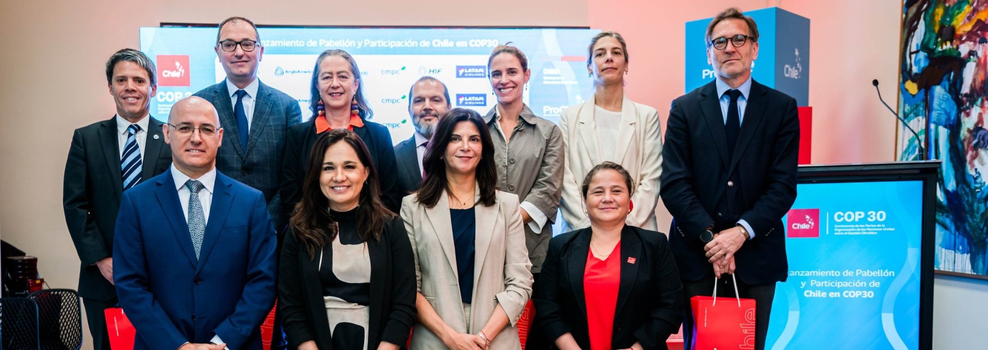 Cancillería y ProChile presentan el pabellón de Chile para la próxima COP30 de Belém en Brasil