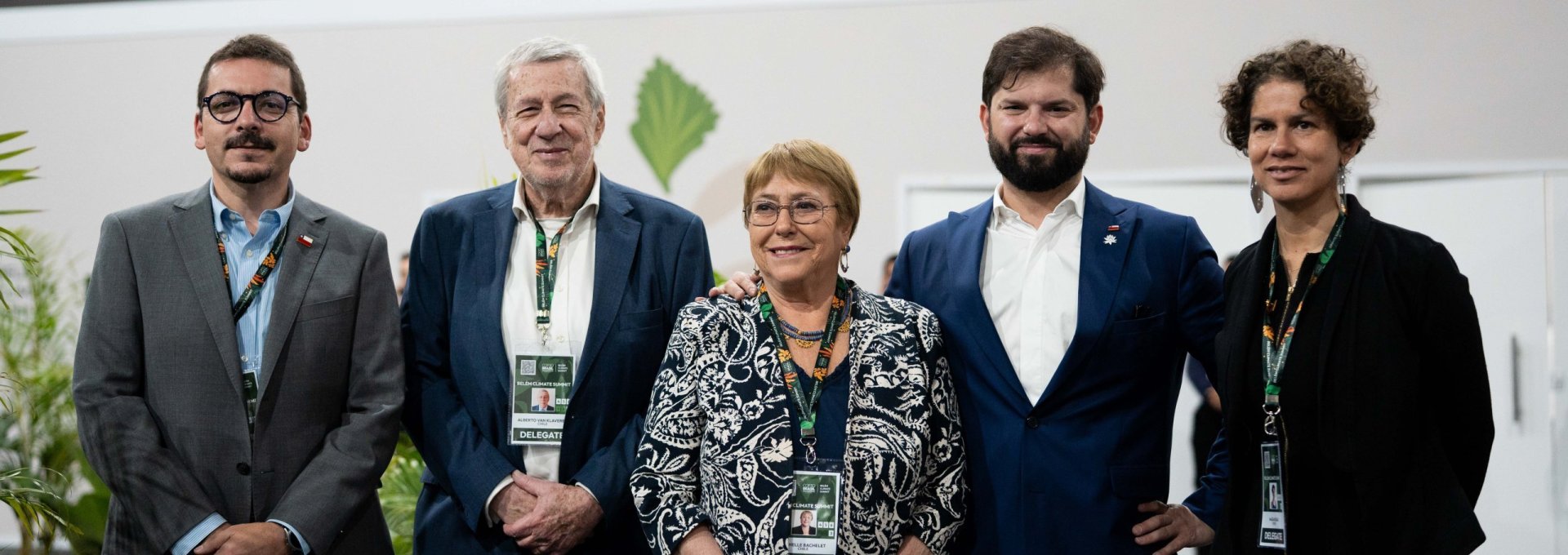 Canciller acompaña al Presidente a Gabriel Boric Font en la Reunión Plenaria General de la Cumbre de Líderes de la COP30