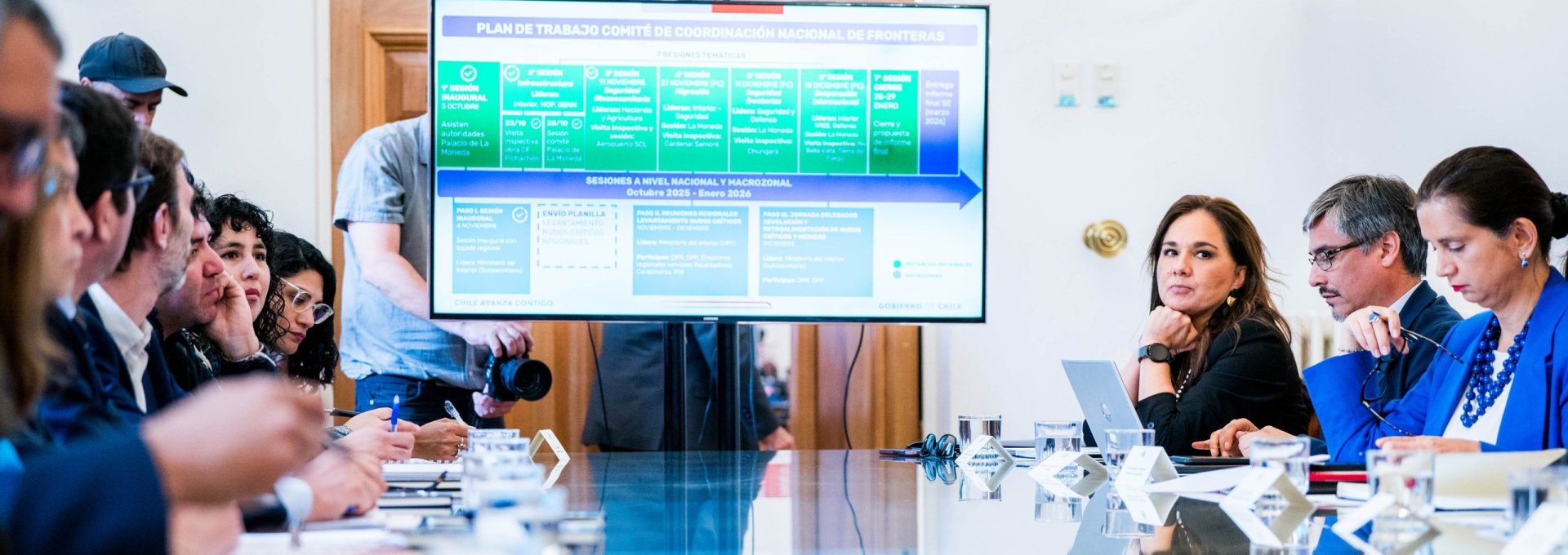 Subsecretaria participa en la 3ᵃ sesión del Comité de Coordinación Nacional de Fronteras