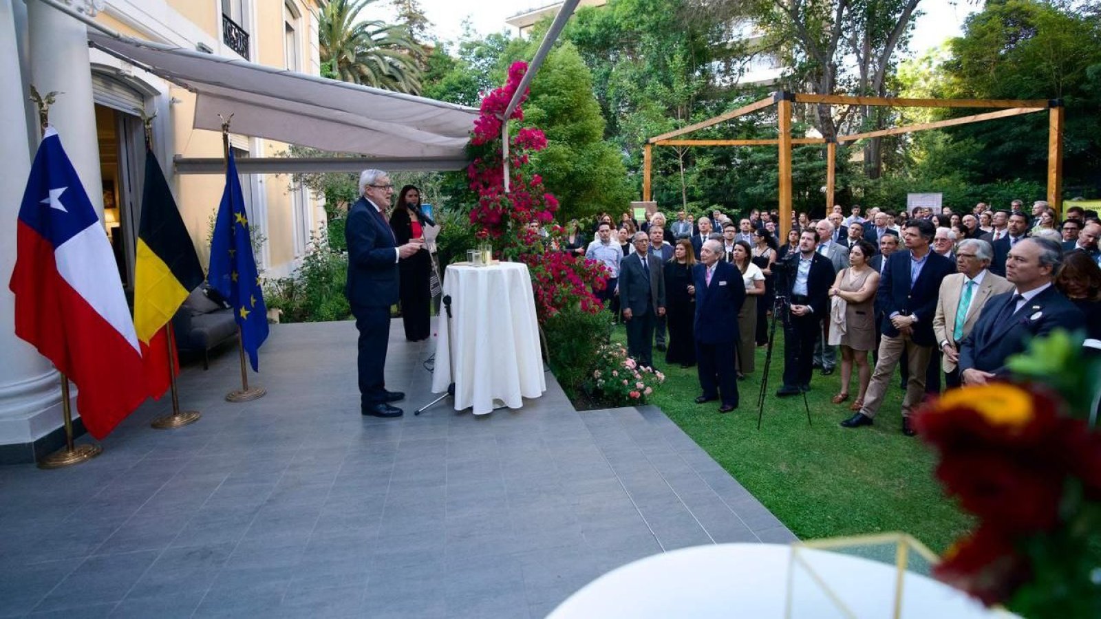 Canciller participa en la celebración del Día del Rey de los Belgas