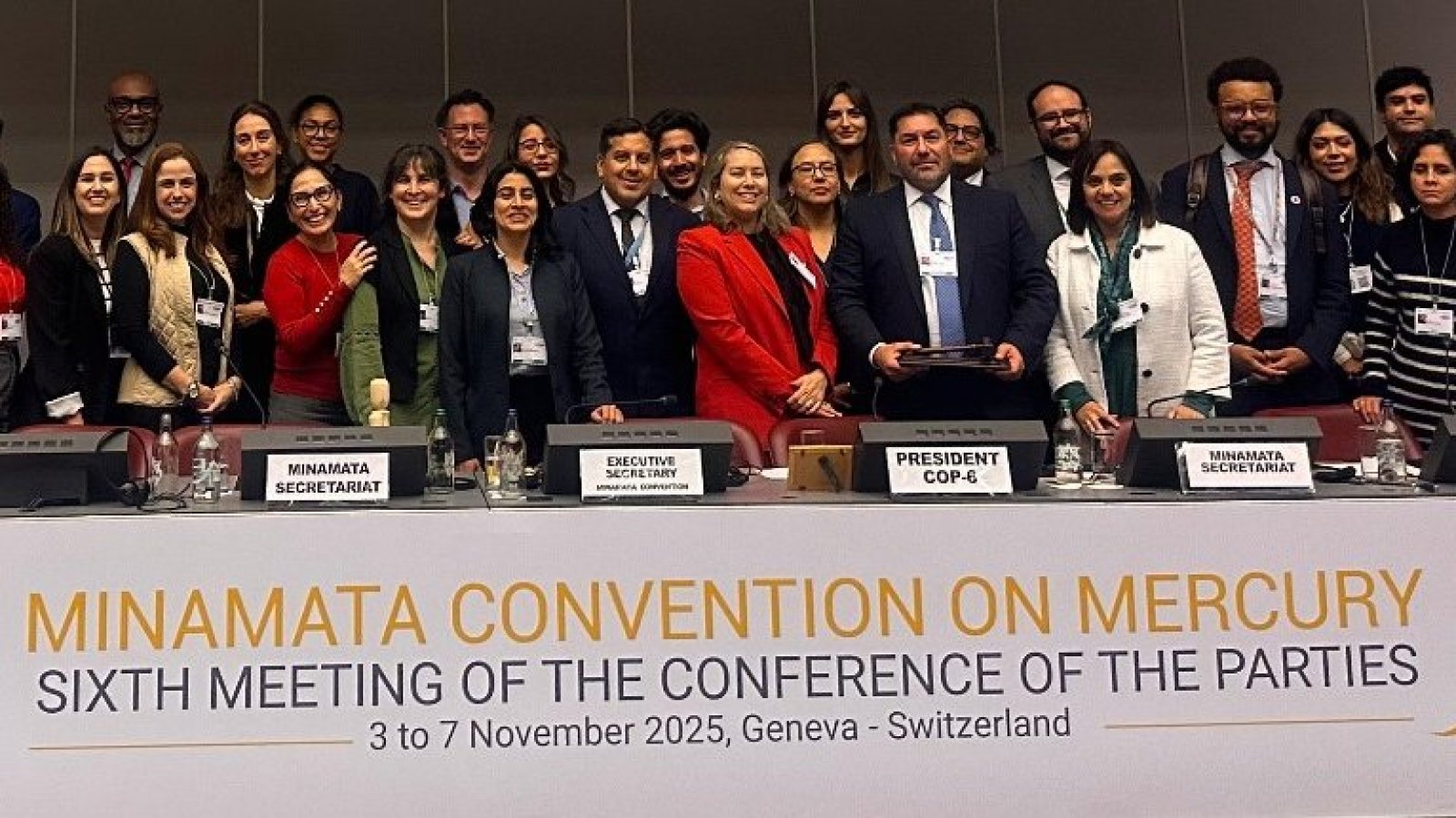 Chile lidera resultados históricos en la sexta Conferencia de las Partes del Convenio de Minamata sobre el Mercurio