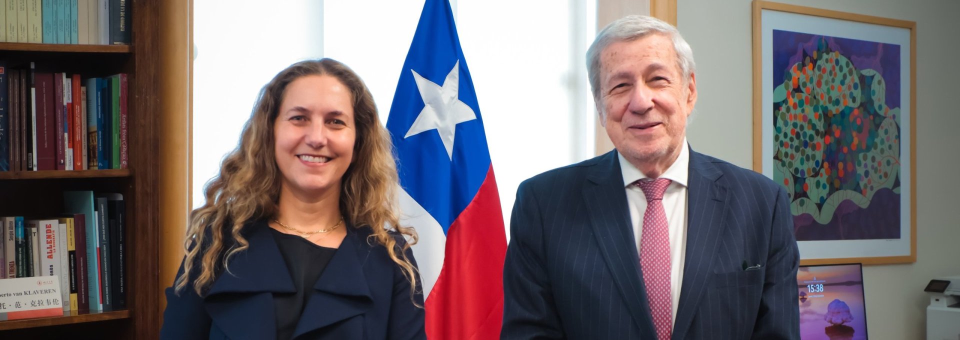 Canciller se reúne con la directiva de la Sofofa