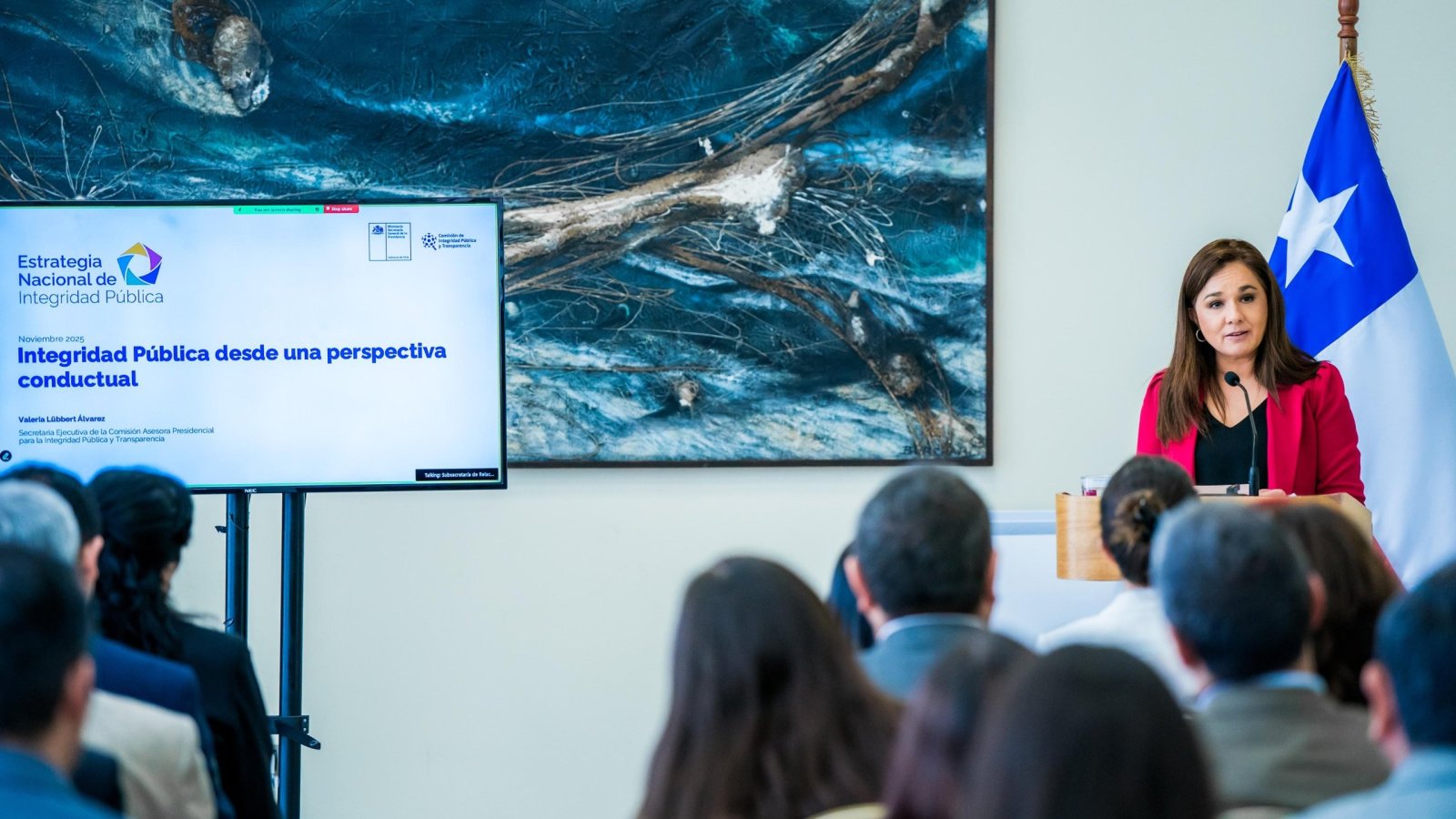 Subsecretaria inaugura seminario sobre integridad pública y destaca avances institucionales en la materia