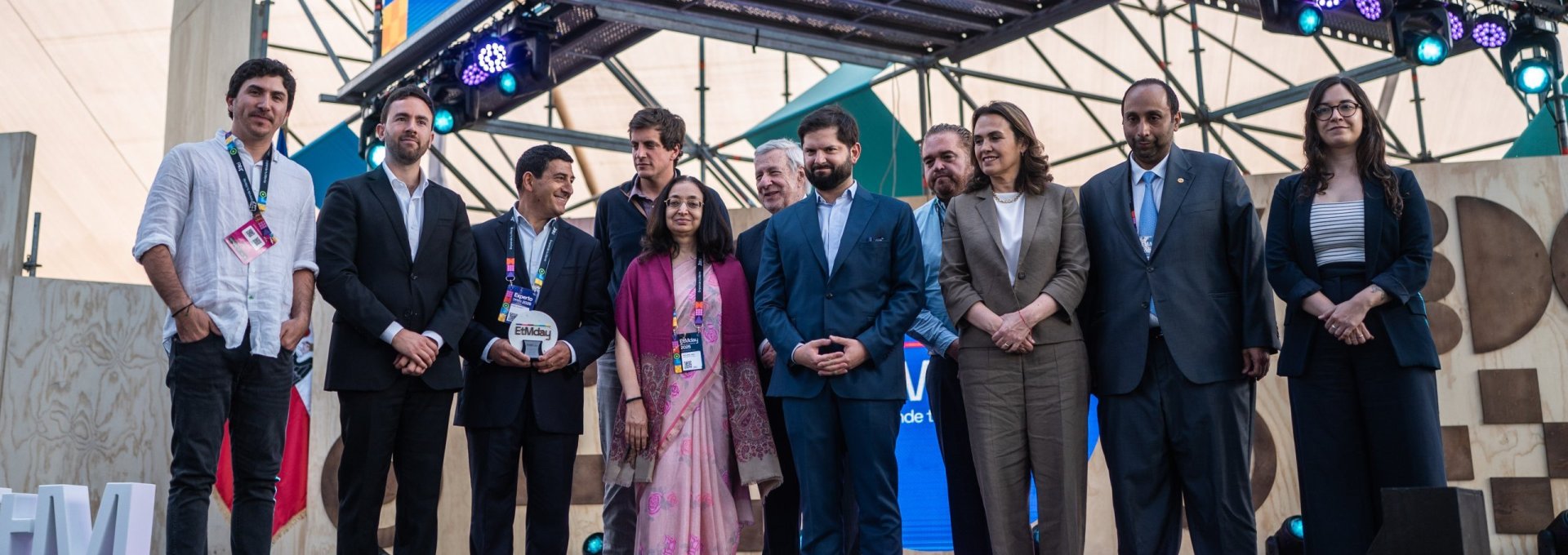 Ministro van Klaveren acompaña al Presidente de la República en la inauguración del EtMday 2025