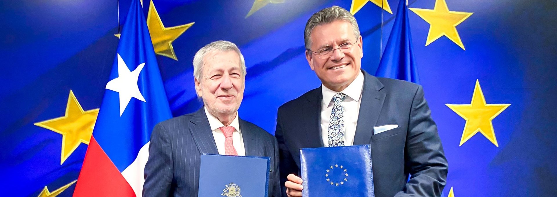 Ministro van Klaveren preside el primer Consejo Comercial Chile-UE bajo el nuevo Acuerdo Interino Comercial