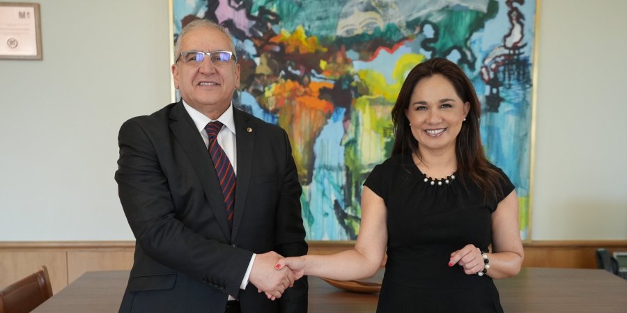 Subsecretaria se reúne con secretario general del Ministerio de Asuntos Exteriores de Argelia