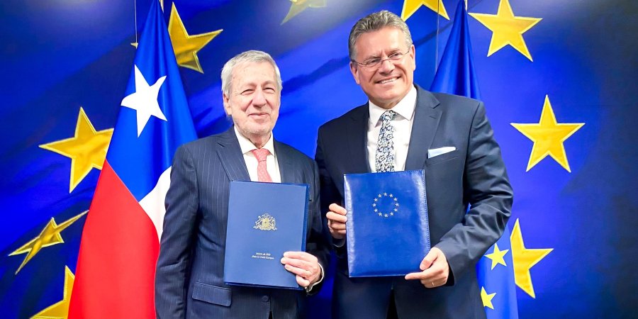 Ministro van Klaveren preside el primer Consejo Comercial Chile-UE bajo el nuevo Acuerdo Interino Comercial