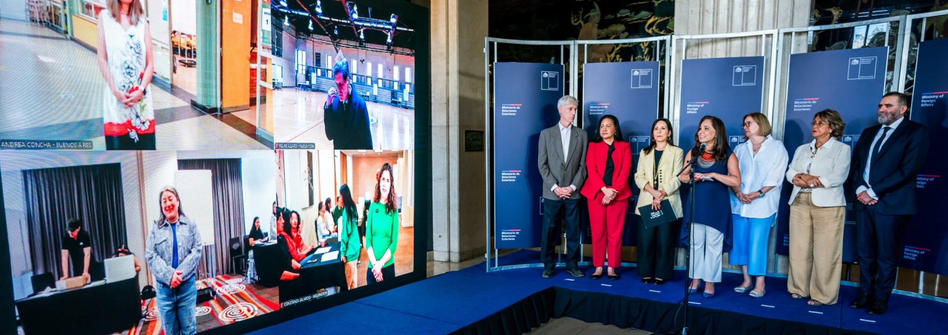 Subsecretaria Gloria de la Fuente da inicio al voto de las chilenas y chilenos en el exterior en 64 países