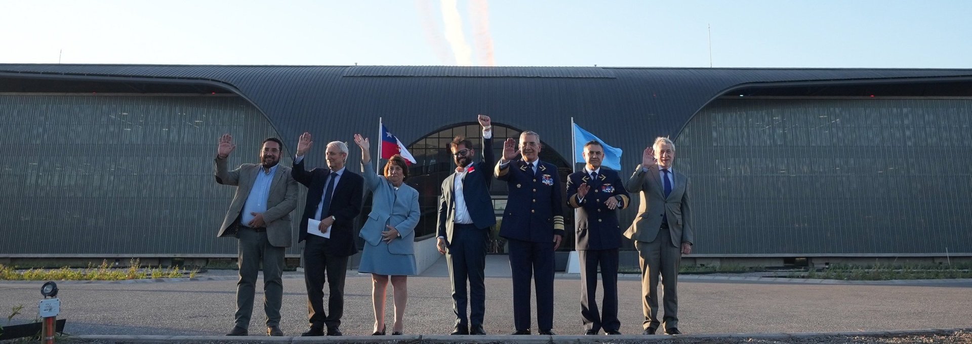 Canciller asiste a la inauguración el Centro Espacial Nacional