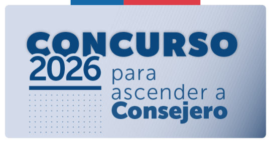 Concurso para ascender a Consejero 2026 - Banner