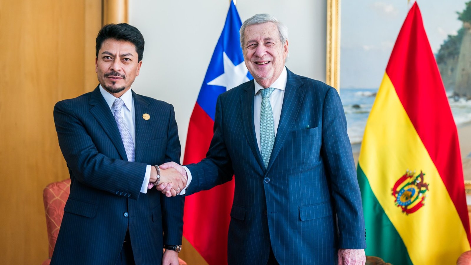 Cancilleres de Chile y Bolivia se reúnen para revisar el estado de la relación bilateral