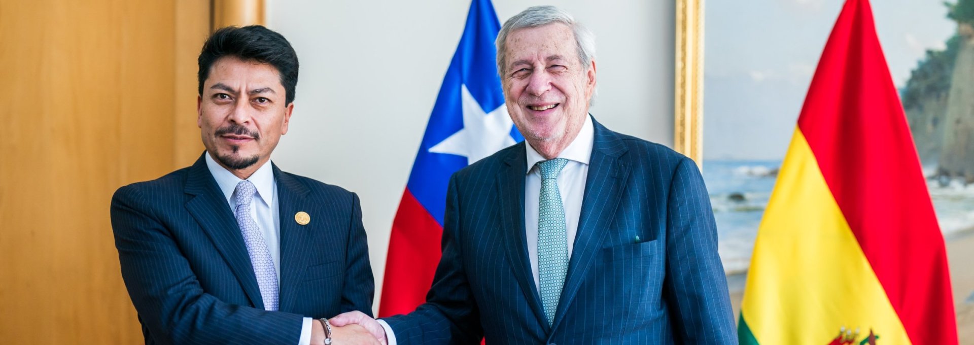 Cancilleres de Chile y Bolivia se reúnen para revisar el estado de la relación bilateral