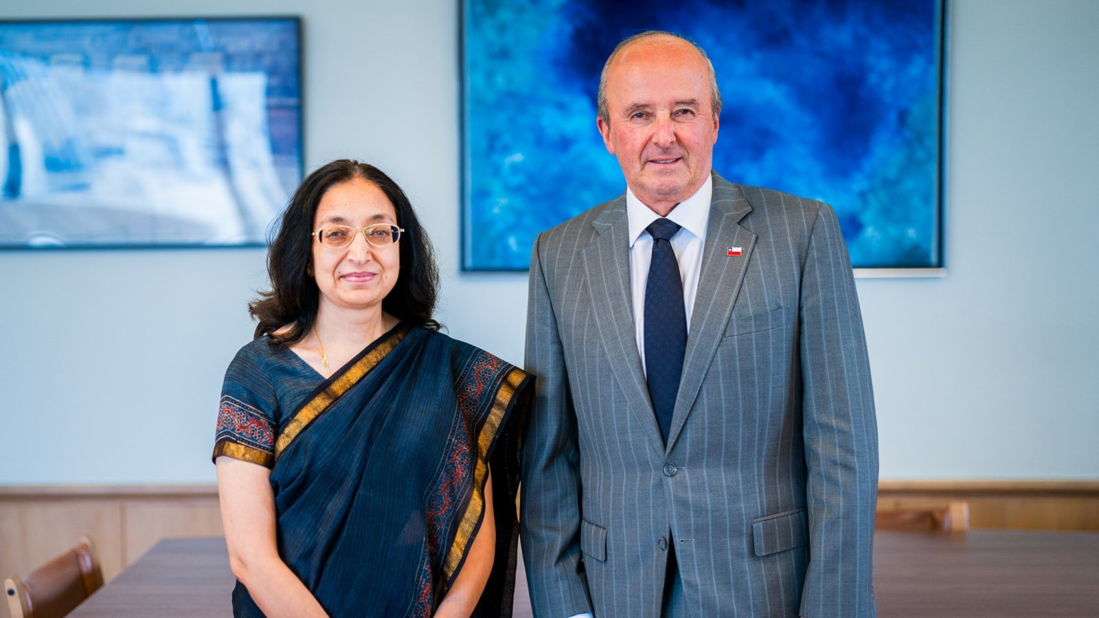 Subsecretario sostiene reuniones con embajadores de Palestina, Japón e India