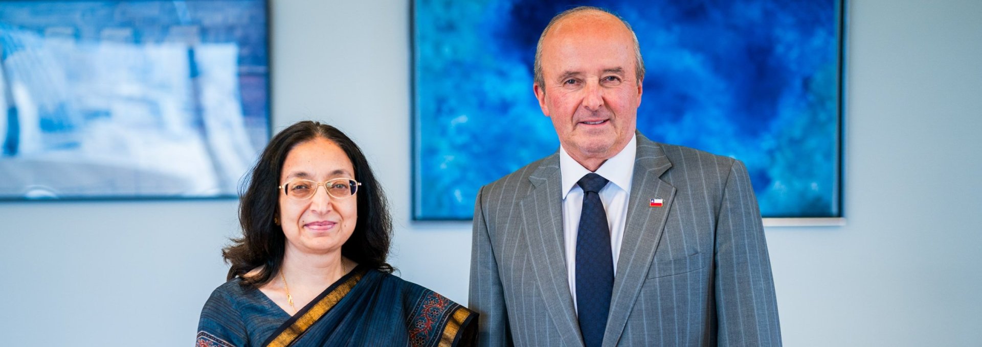 Subsecretario sostiene reuniones con embajadores de Palestina, Japón e India