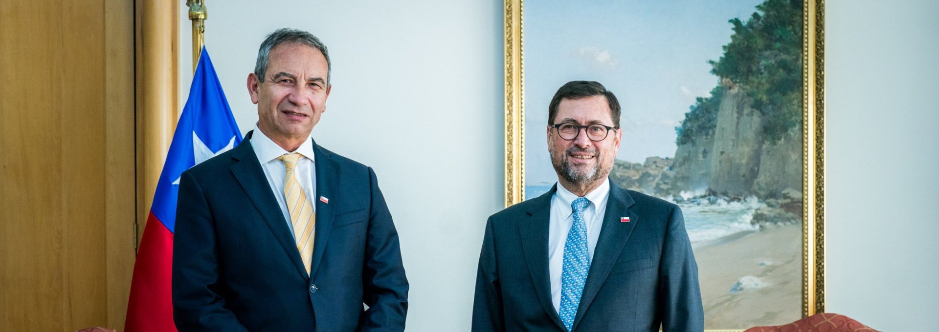 Canciller y comisionado presidencial para la Macrozona Norte abordan coordinación de Plan Escudo Fronterizo contra la inmigración irregular