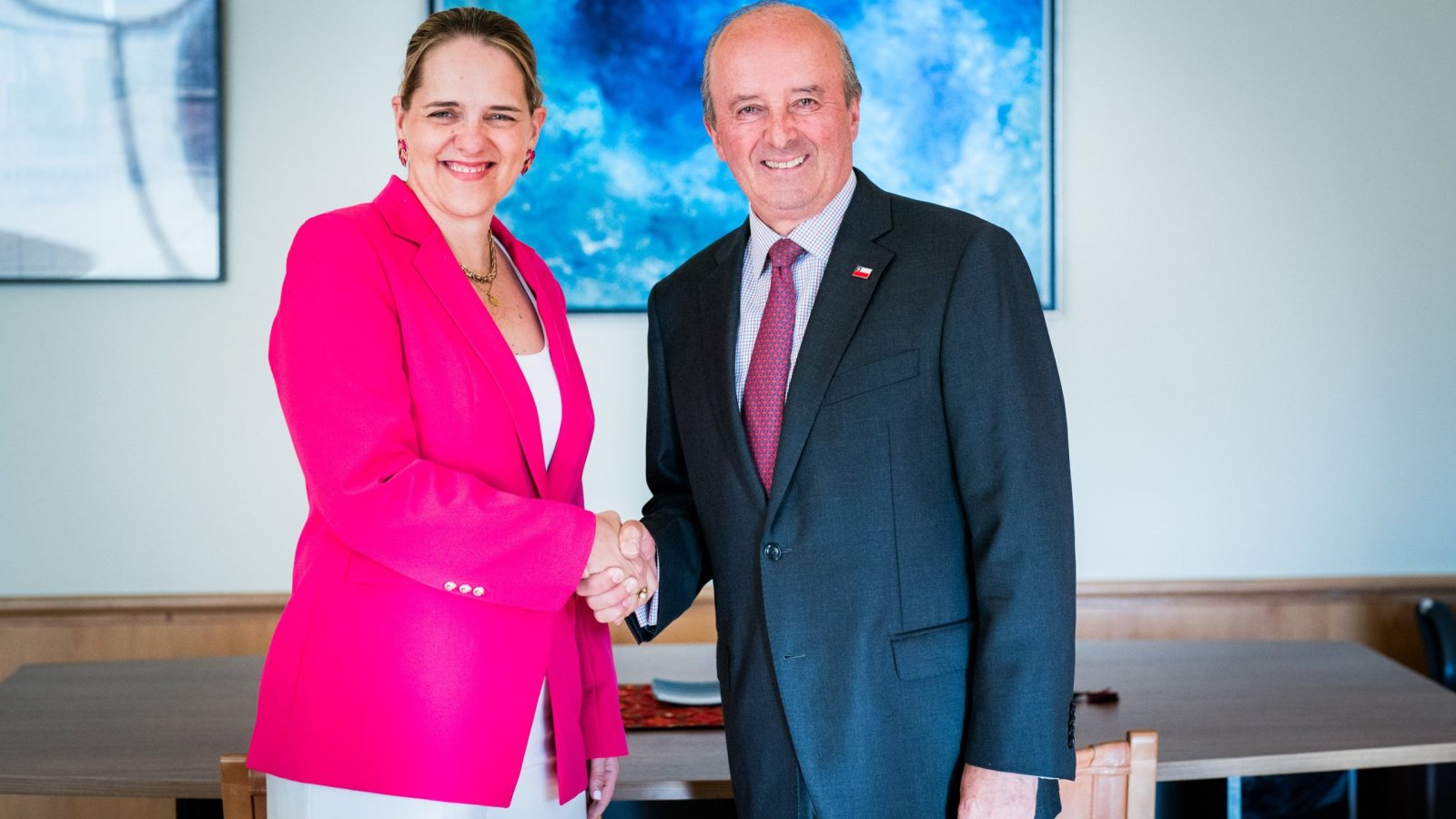 Subsecretario Torres se reúne con embajadora de Canadá en Chile