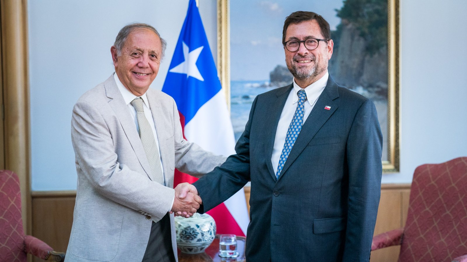 Canciller se reúne con representantes de la Comunidad Judía en Chile