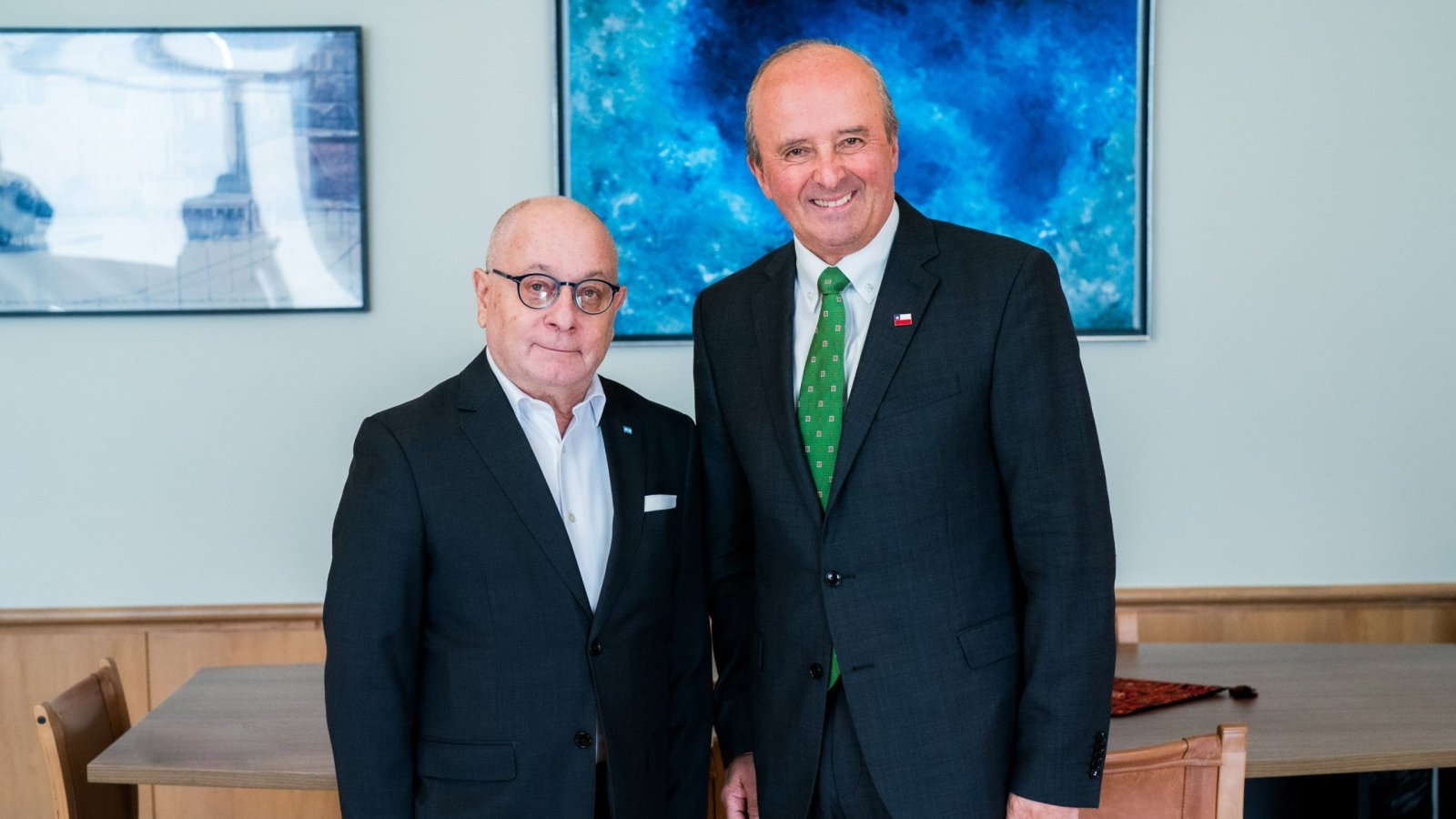 Subsecretario se reúne con los embajadores de Argentina, Perú, Brasil y El Líbano