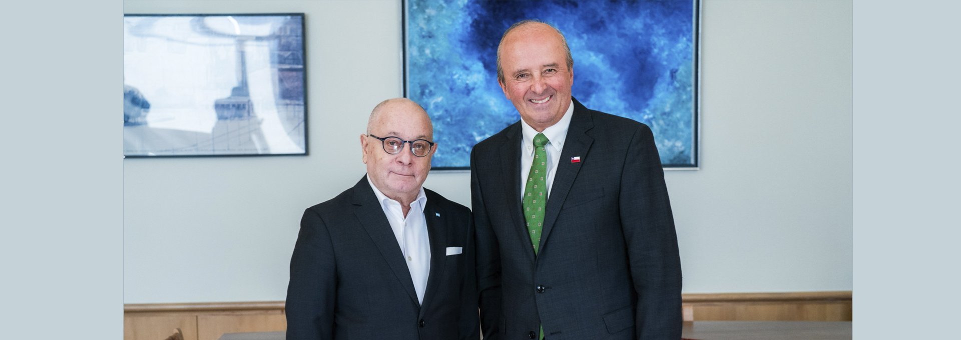 Subsecretario se reúne con los embajadores de Argentina, Perú, Brasil y El Líbano