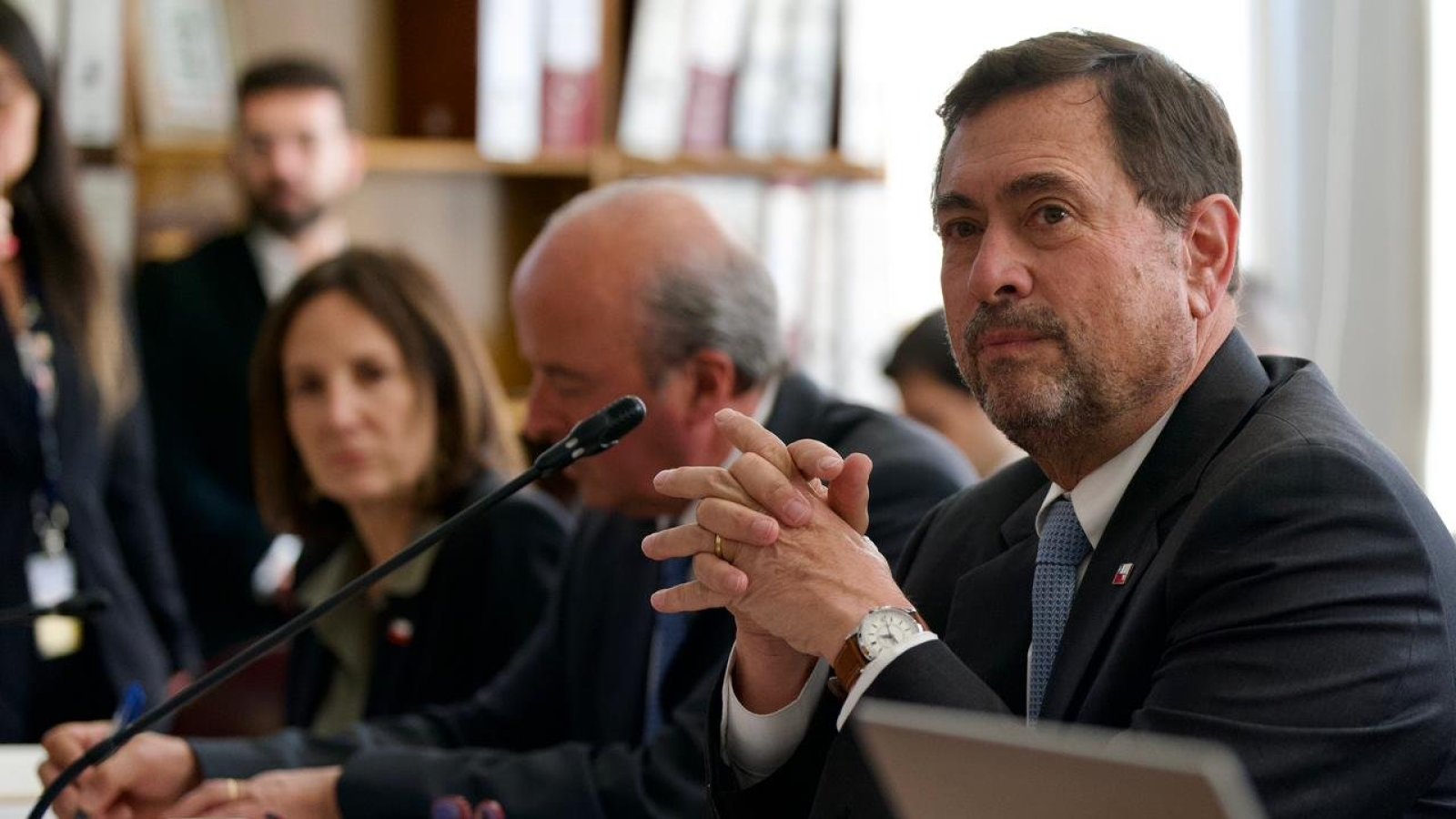 Ministro Pérez Mackenna expone las prioridades y lineamientos de su gestión a la Comisión de Relaciones Exteriores del Senado