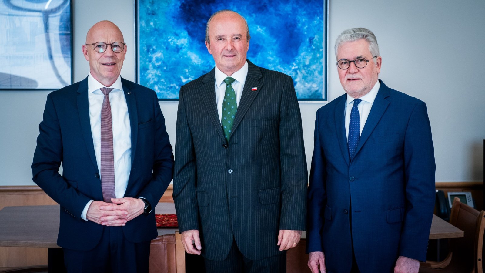 Subsecretario se reúne con una delegación de la Agencia Espacial Europea