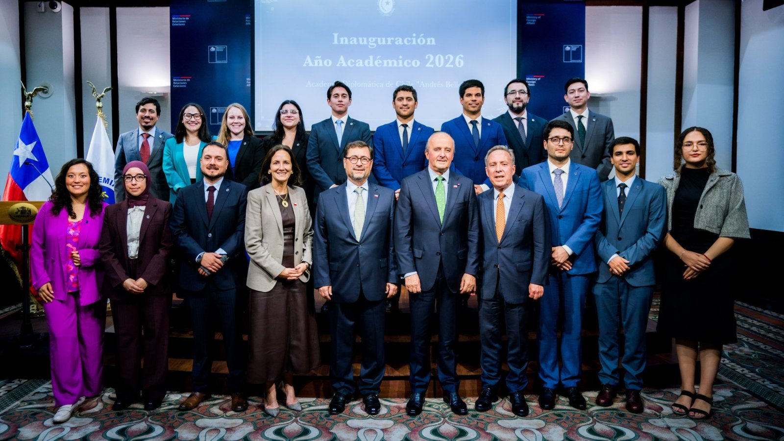 Canciller inaugura año académico de la Academia Diplomática Andrés Bello: “La diplomacia es una herramienta central en la construcción estratégica del Estado”