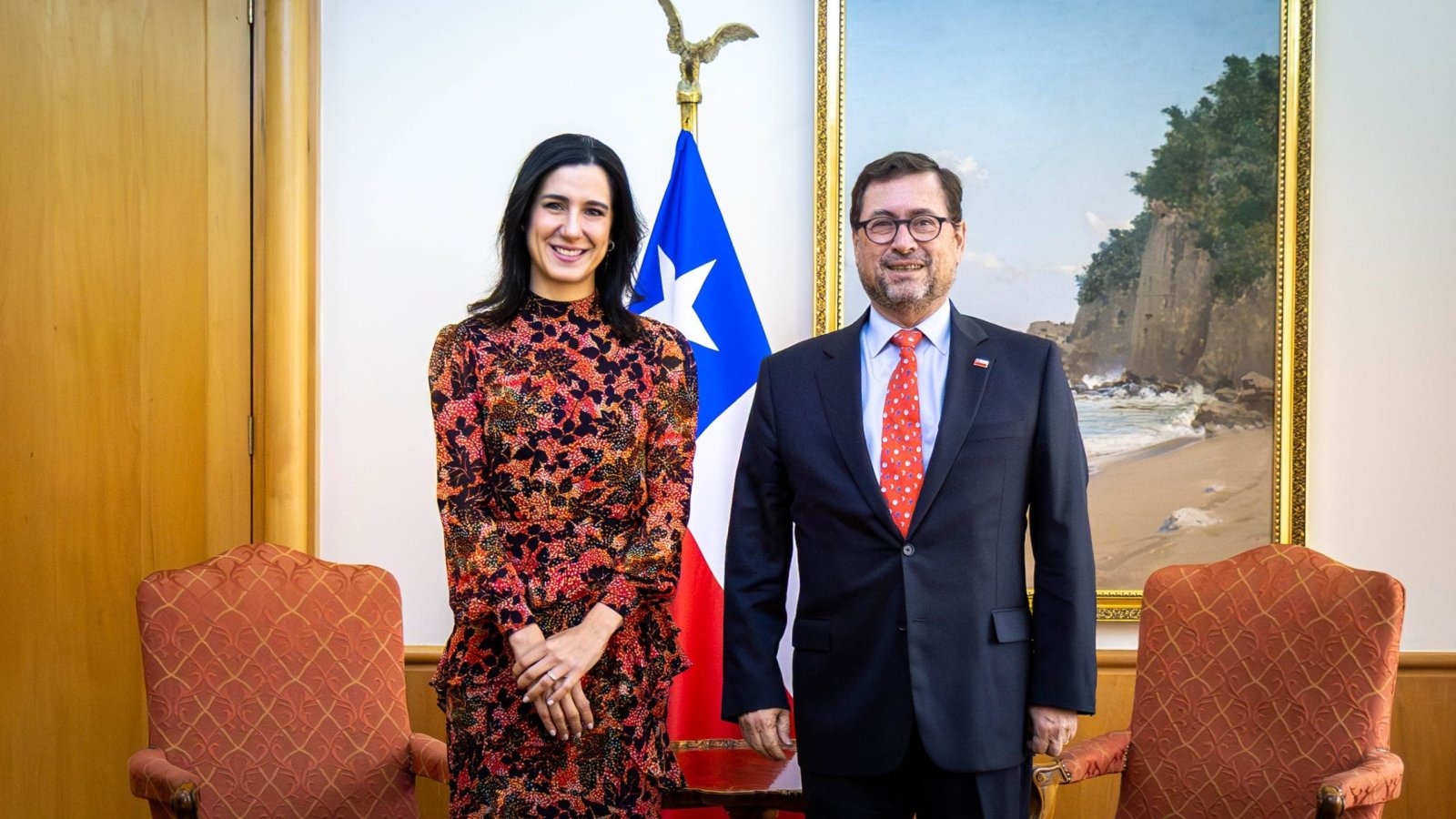 Canciller se reúne con la directora regional del PNUD