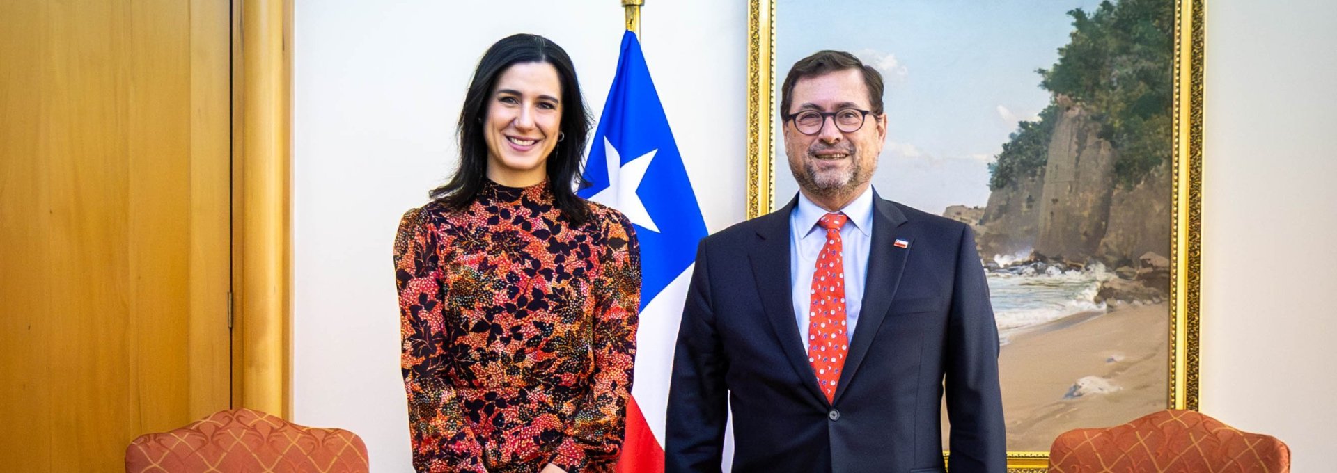 Canciller se reúne con la directora regional del PNUD