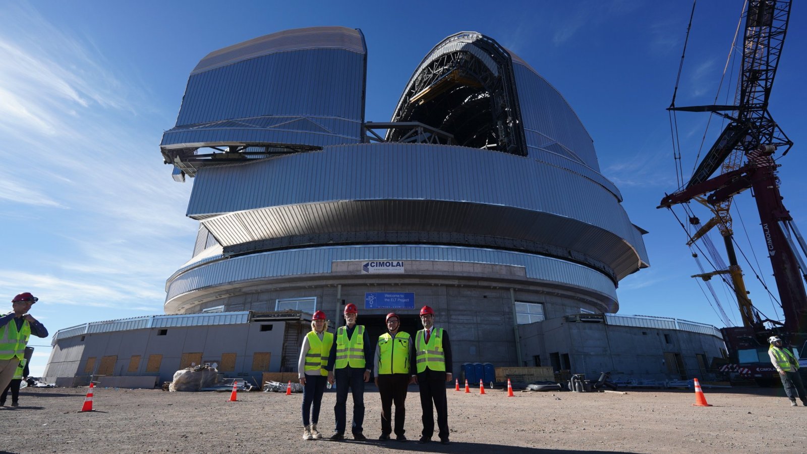 Canciller visita instalaciones astronómicas de la ESO junto con el Presidente de República Checa para profundizar cooperación