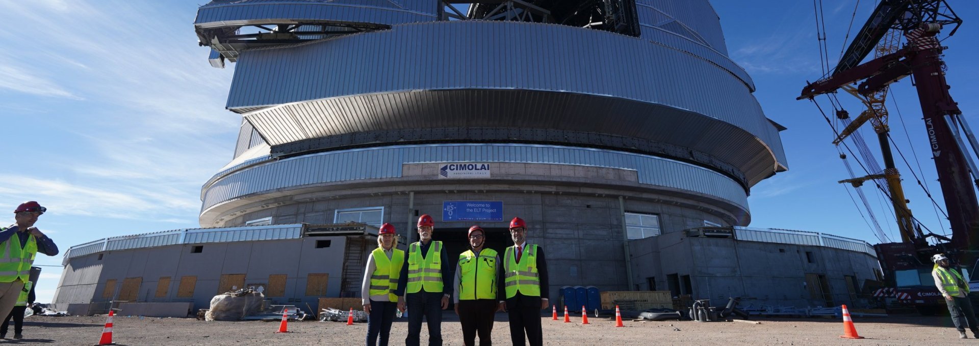 Canciller visita instalaciones astronómicas de la ESO junto con el Presidente de República Checa para profundizar cooperación