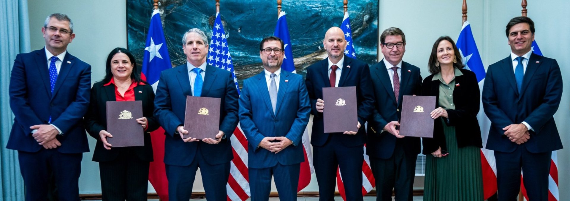Gobierno de Chile firma acuerdos con Estados Unidos para fortalecer cooperación en minerales críticos y seguridad