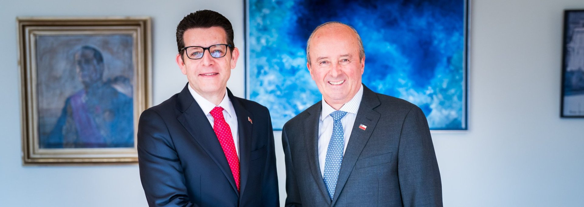 Subsecretario Torres se reúne con embajador de Türkiye en Chile