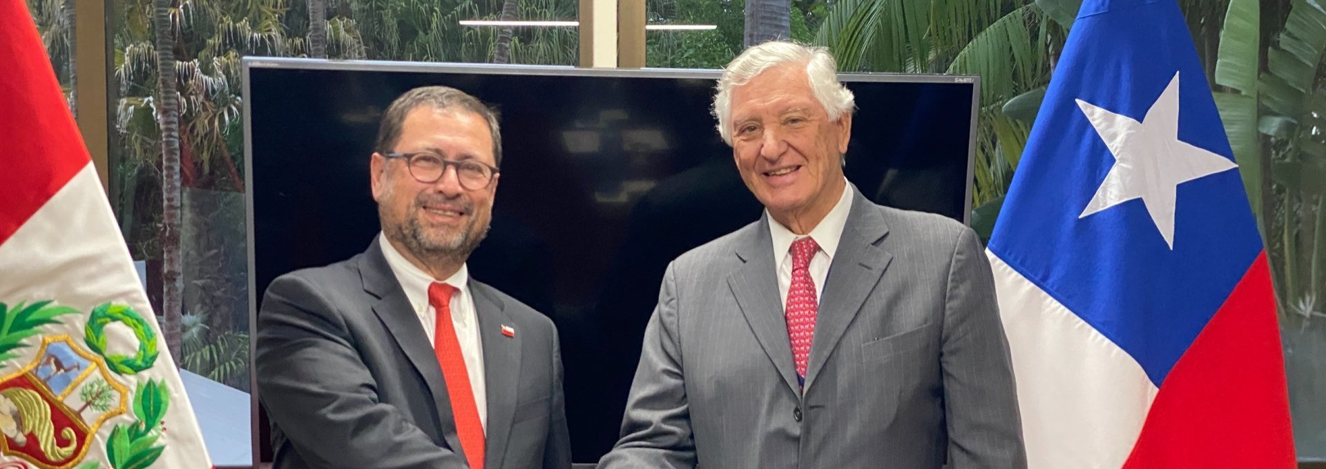Ministro Pérez Mackenna se reúne en Costa Rica con canciller de Perú y aborda agenda de seguridad y migración entre ambos países