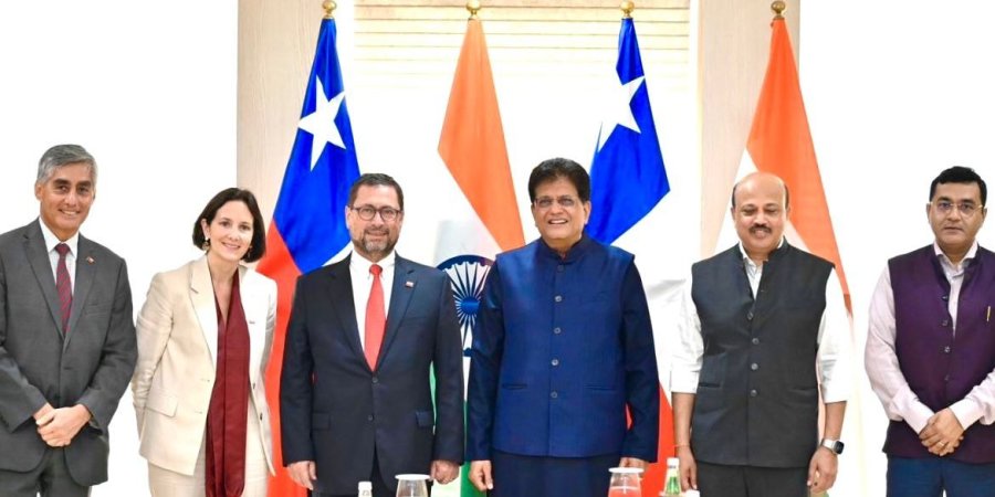 Canciller se reúne con el ministro de Comercio de India por Acuerdo de Asociación Económica que permita abrir nuevos mercados