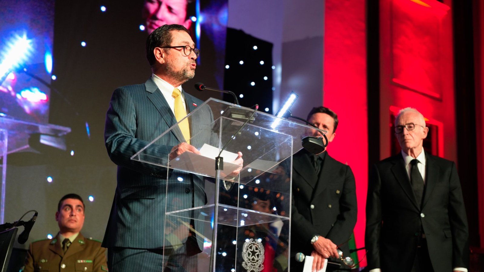 Ministro Pérez Mackenna participa en conmemoración del Día Nacional de Italia y destaca sólidos lazos entre ambos países