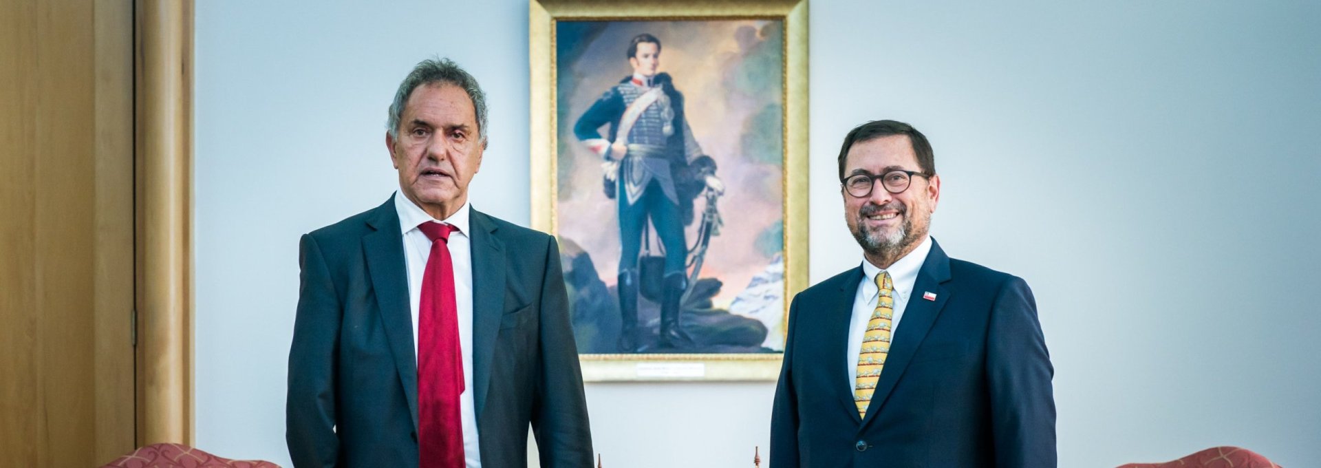 Ministro Pérez Mackenna se reúne con el secretario de Turismo, Ambiente y Deportes de Argentina para fortalecer agenda binacional