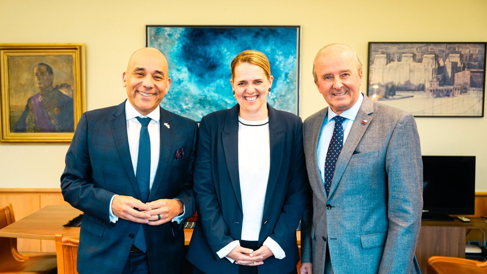 Subsecretario Torres se reúne con el ministro de Relaciones Internacionales y Francofonía de Quebec