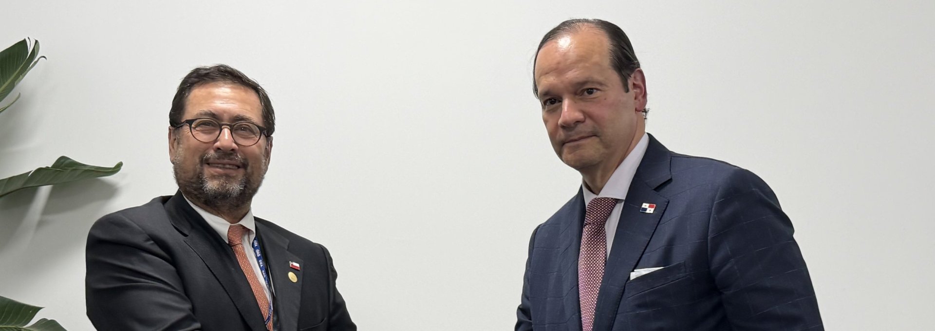 Ministro Pérez Mackenna se reúne con canciller de Panamá