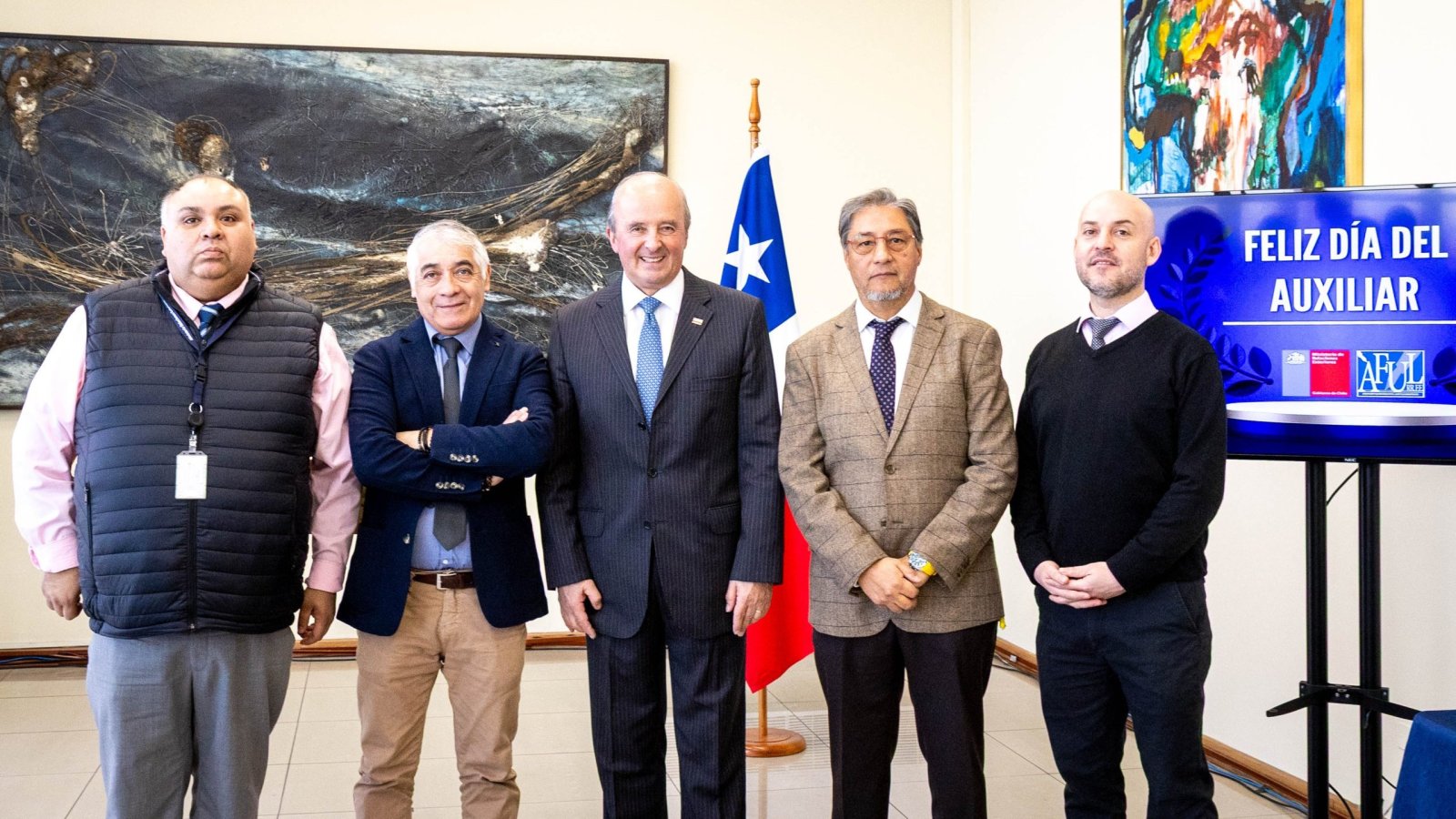 Subsecretario Torres participa del Día de Auxiliar