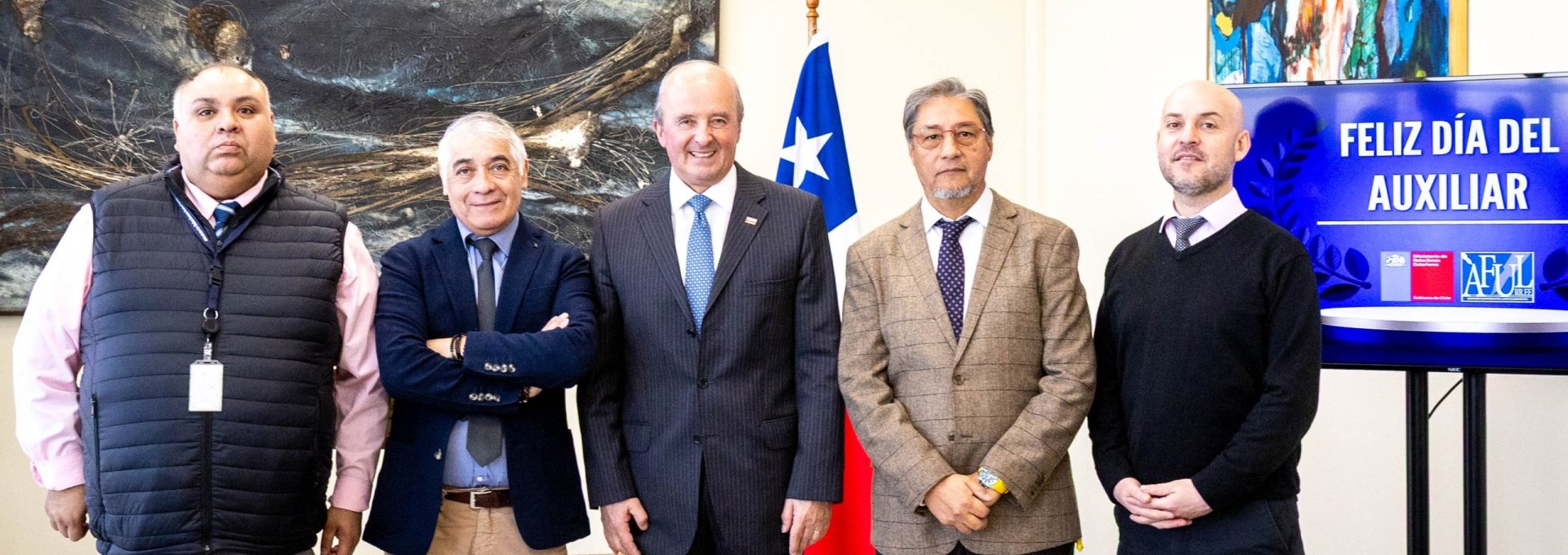 Subsecretario Torres participa del Día de Auxiliar