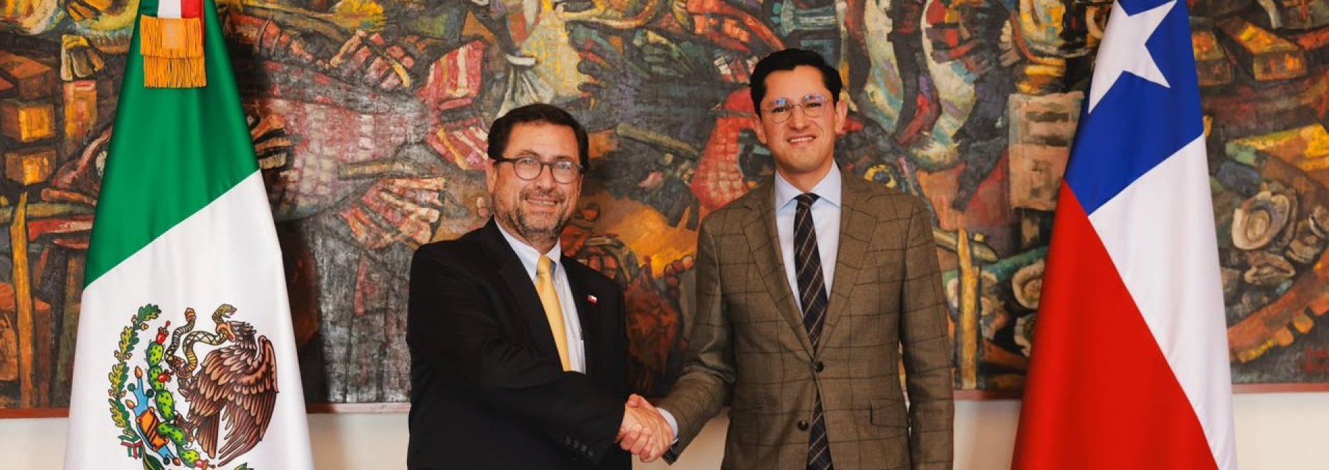 Cancilleres de Chile y México abordan cooperación bilateral y profundización del comercio