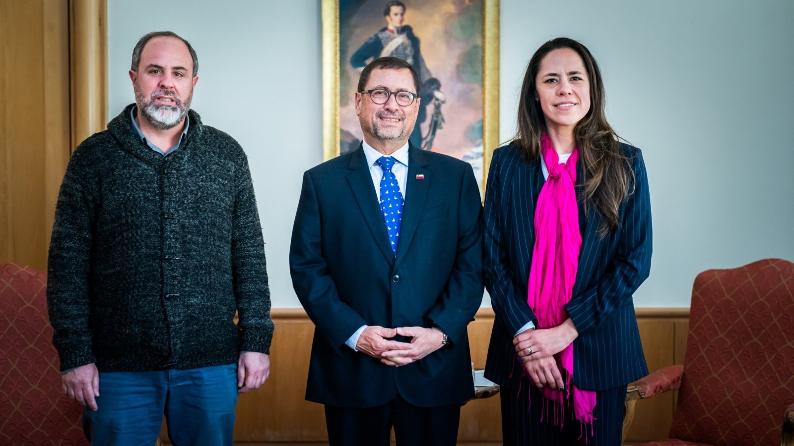 Canciller se reúne con representantes del Centro Nacional de Inteligencia Artificial (CENIA) para abordar alianza estratégica con programa Choose Chile