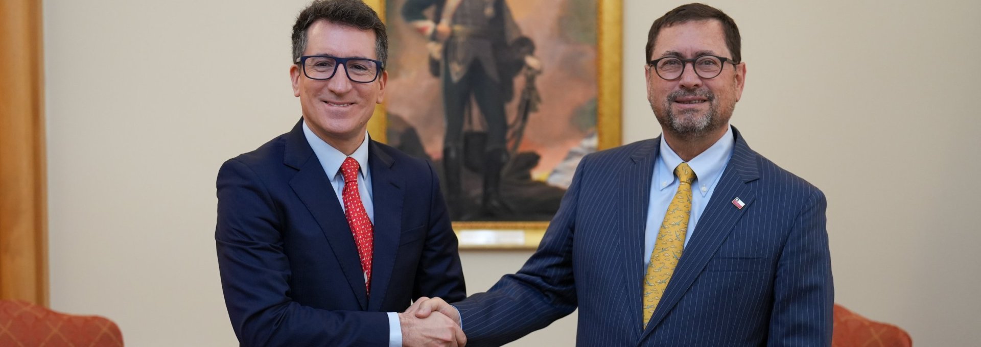 Canciller se reúne con vicepresidente de Corfo para abordar posibilidades de cooperación