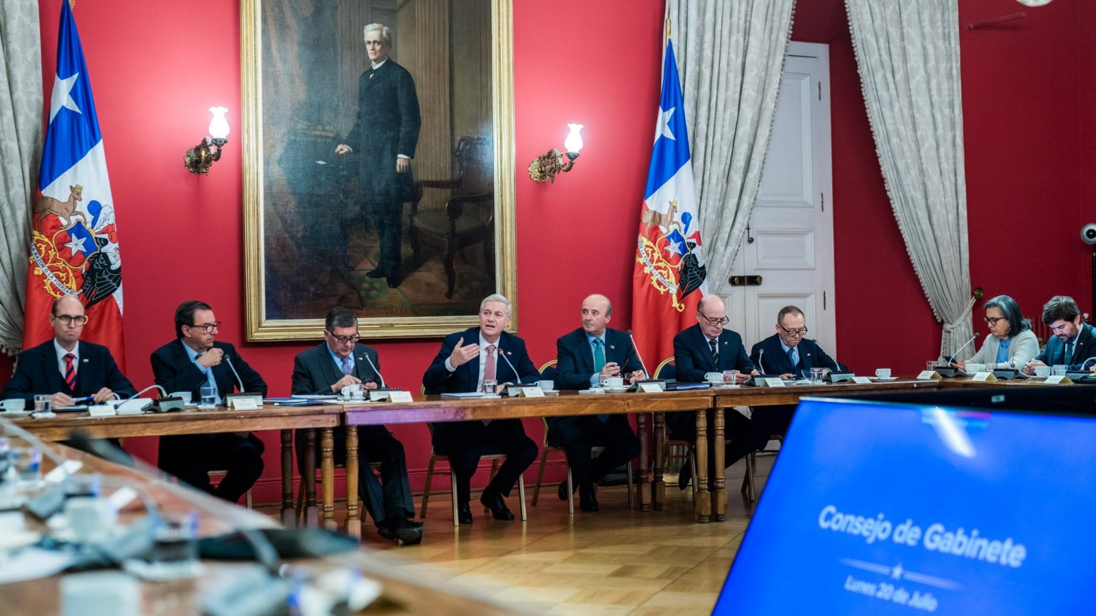 Ministro (s) Patricio Torres participa en Consejo de Gabinete liderado por el Presidente Kast